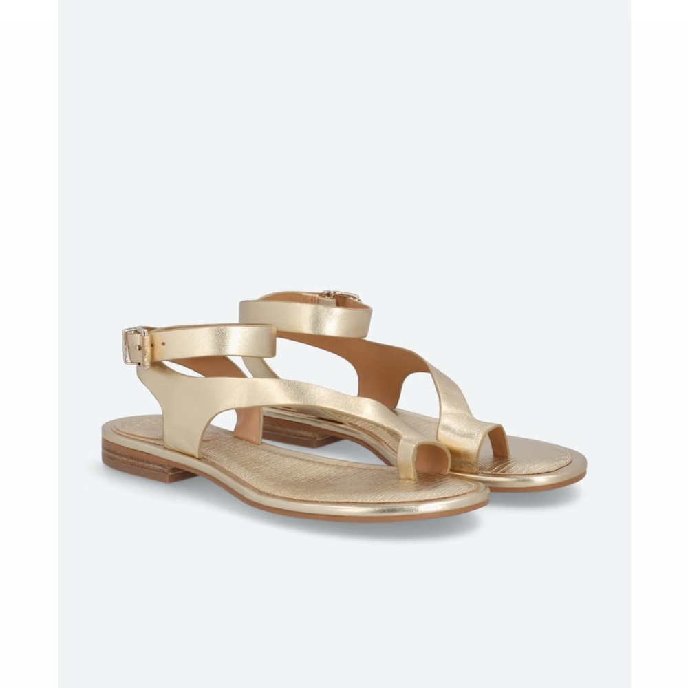 Vince Camuto Metallic Gold Sandals